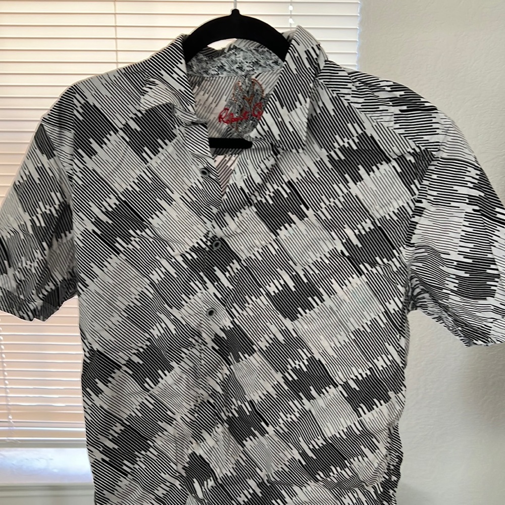 Mens xl Robert graham button up shirt